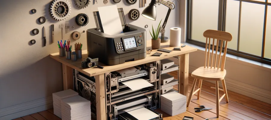 Automatisierte Papiernachfuellung fuer Laserdrucker: DIY-Ideen fuer Komfort zuhause