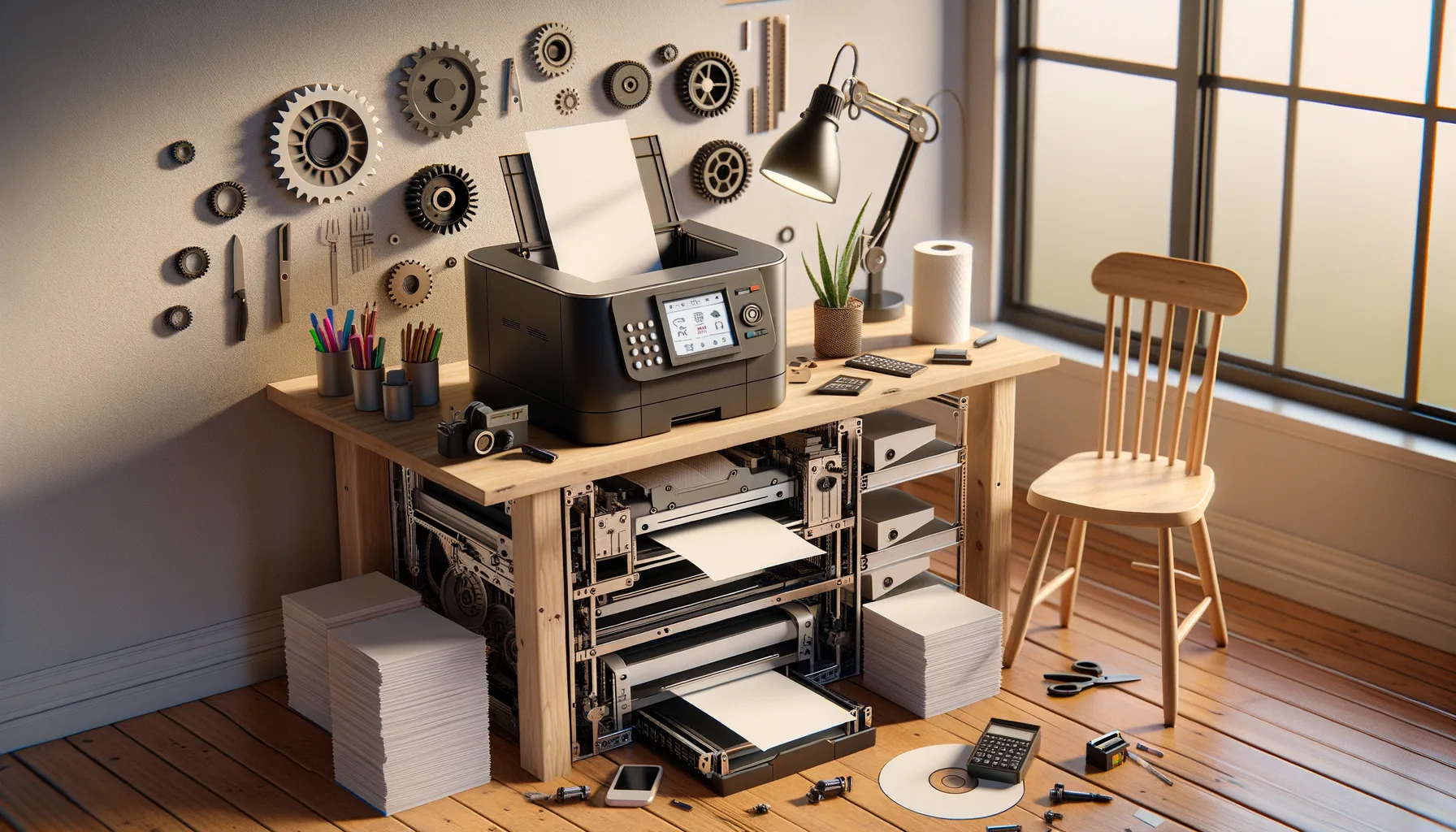 Automatisierte Papiernachfuellung fuer Laserdrucker: DIY-Ideen fuer Komfort zuhause