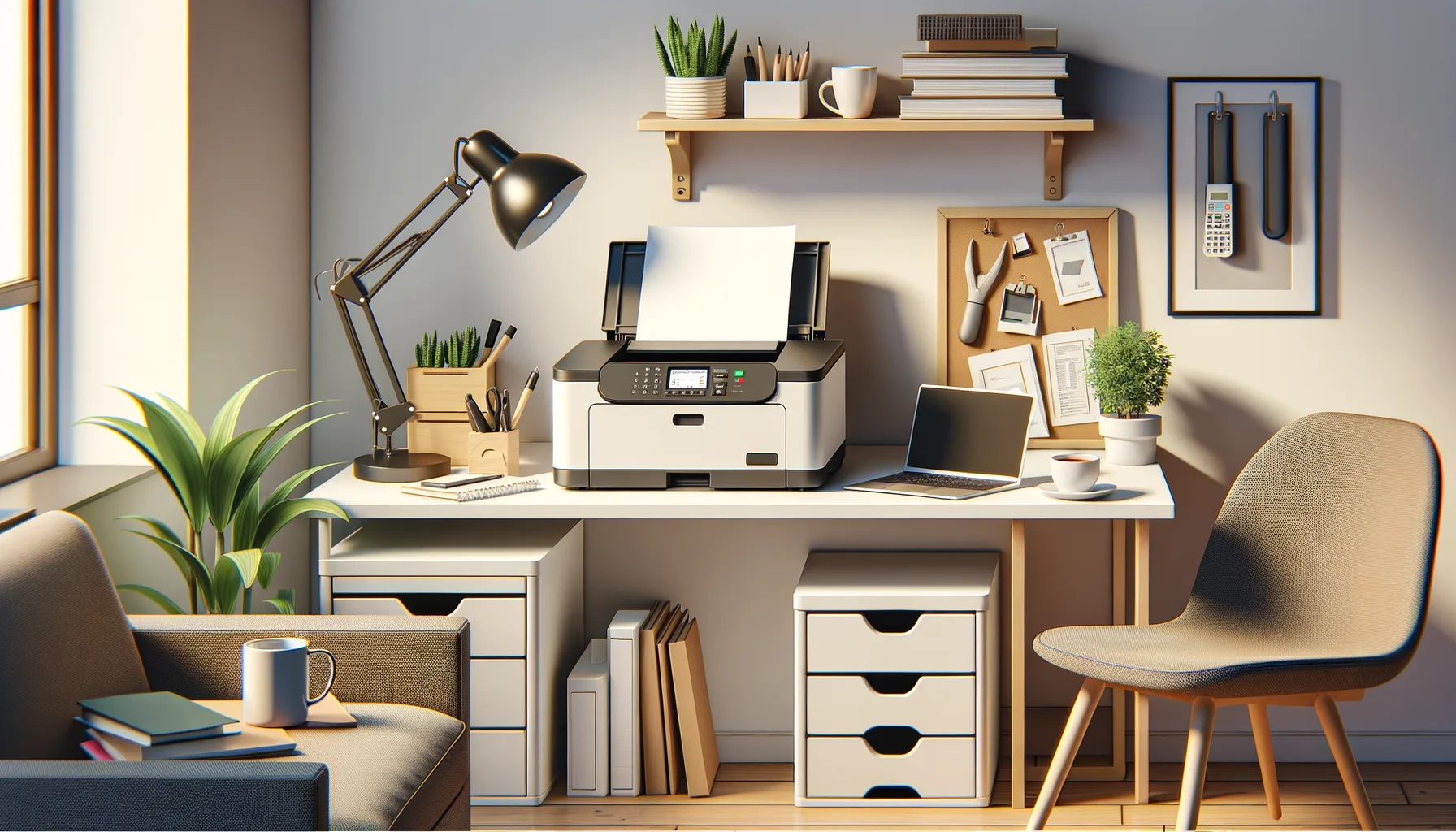 Kompakte Laserdrucker Modelle fuer wenig Platz im Home Office