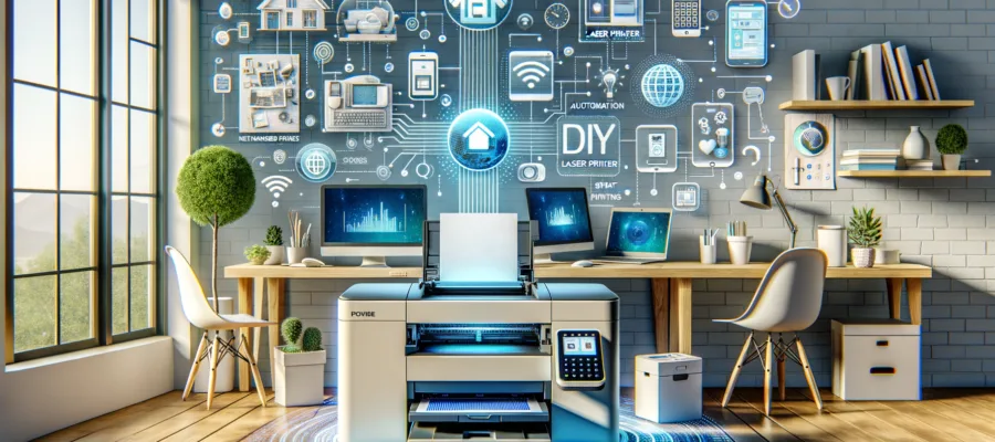 Vernetztes DIY mit Laserdruckern: Smart Home und Automatisierung fuer den privaten Druckbereich