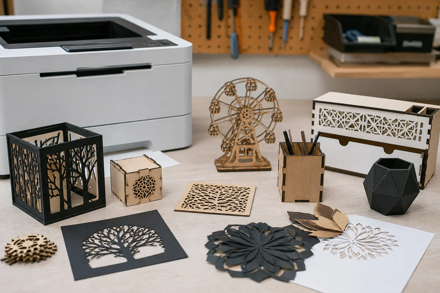 Kreative DIY-Projekte mit Laserdruckern: Inspirierende Ideen fuer Technikfans und Bastler