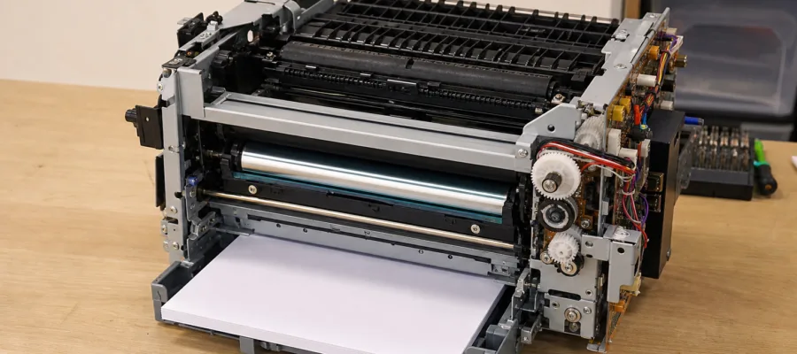 Laserdrucker als Technikprojekt: Einfache DIY-Bauanleitungen fuer Schueler und Interessierte