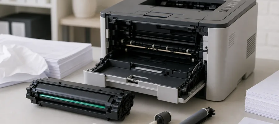 Tipps zur Vermeidung von Papierstaus im Laserdrucker: Wartung und Pflege leicht gemacht