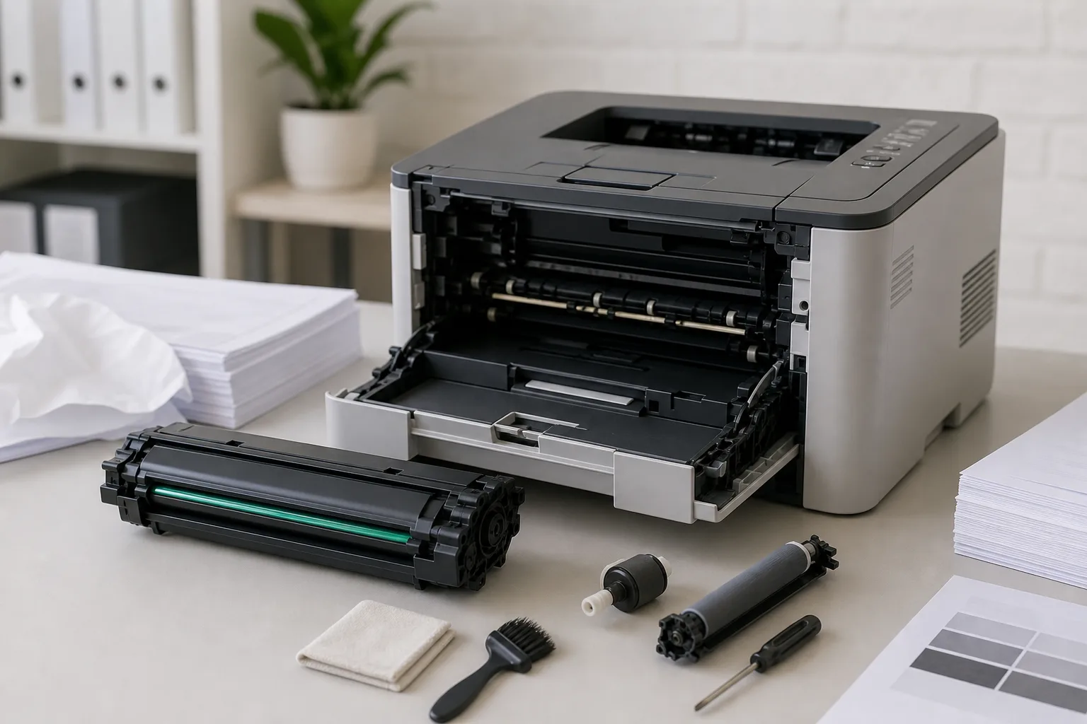 Tipps zur Vermeidung von Papierstaus im Laserdrucker: Wartung und Pflege leicht gemacht