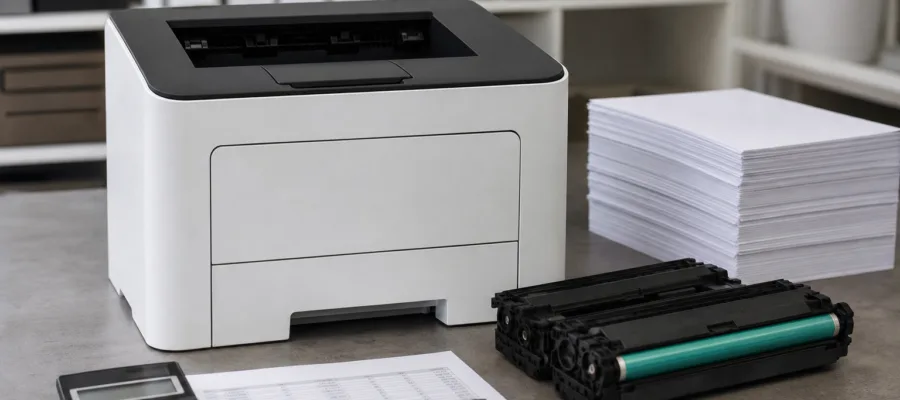 Langfristige Kosten und Haltbarkeit guenstiger Laserdrucker analysieren