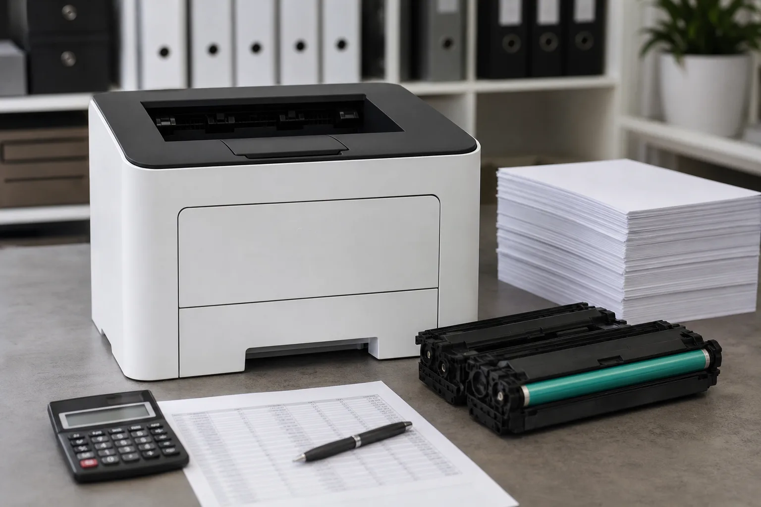 Langfristige Kosten und Haltbarkeit guenstiger Laserdrucker analysieren