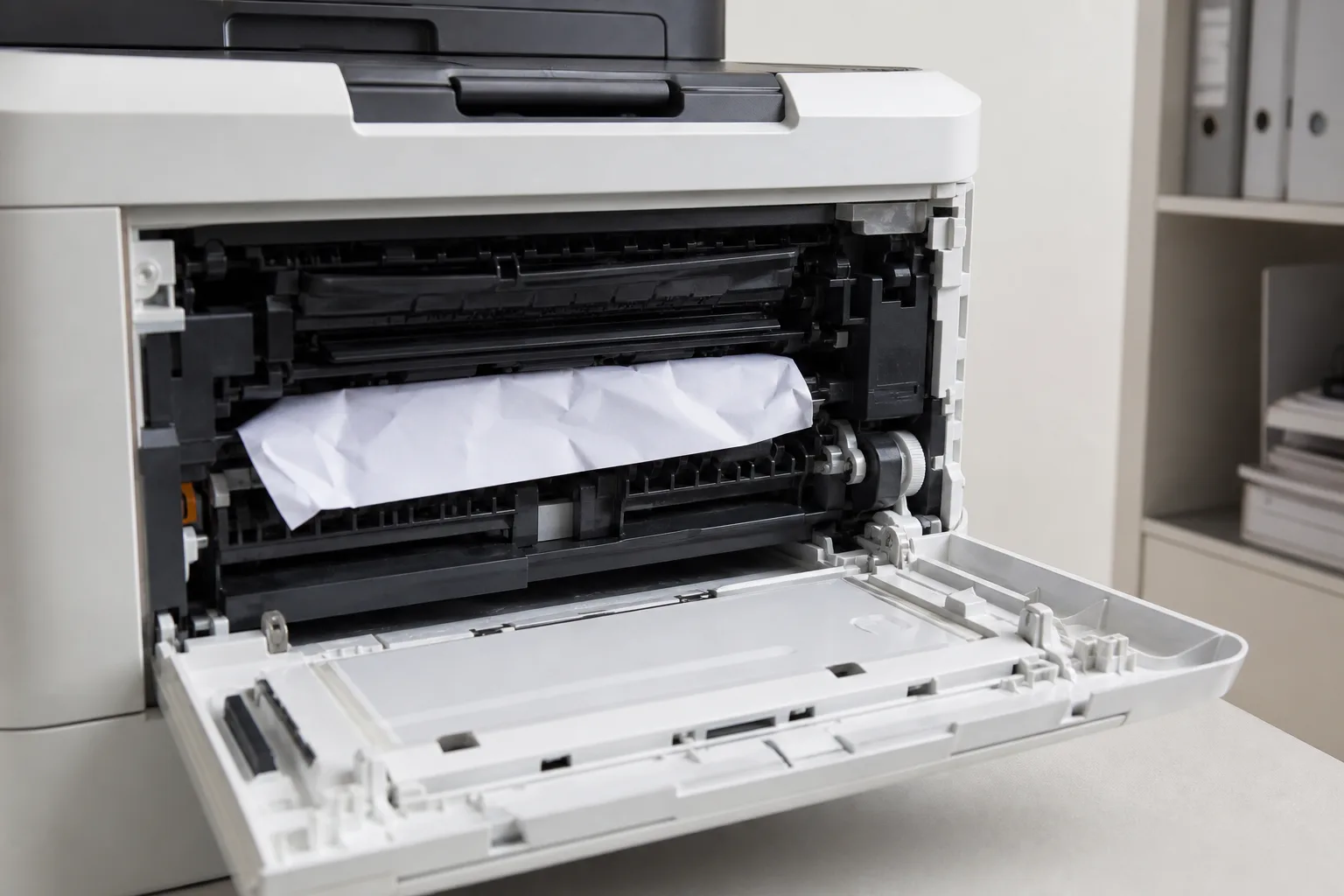 Wie man Papierstaus im Laserdrucker vermeidet und richtig beseitigt