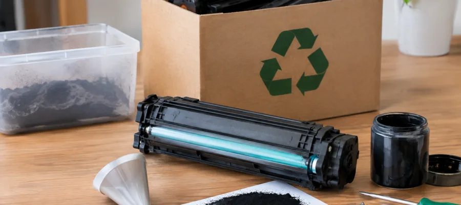 Laserdrucker Verbrauchsmaterialien recyclen DIY: Nachhaltigkeit in der Praxis